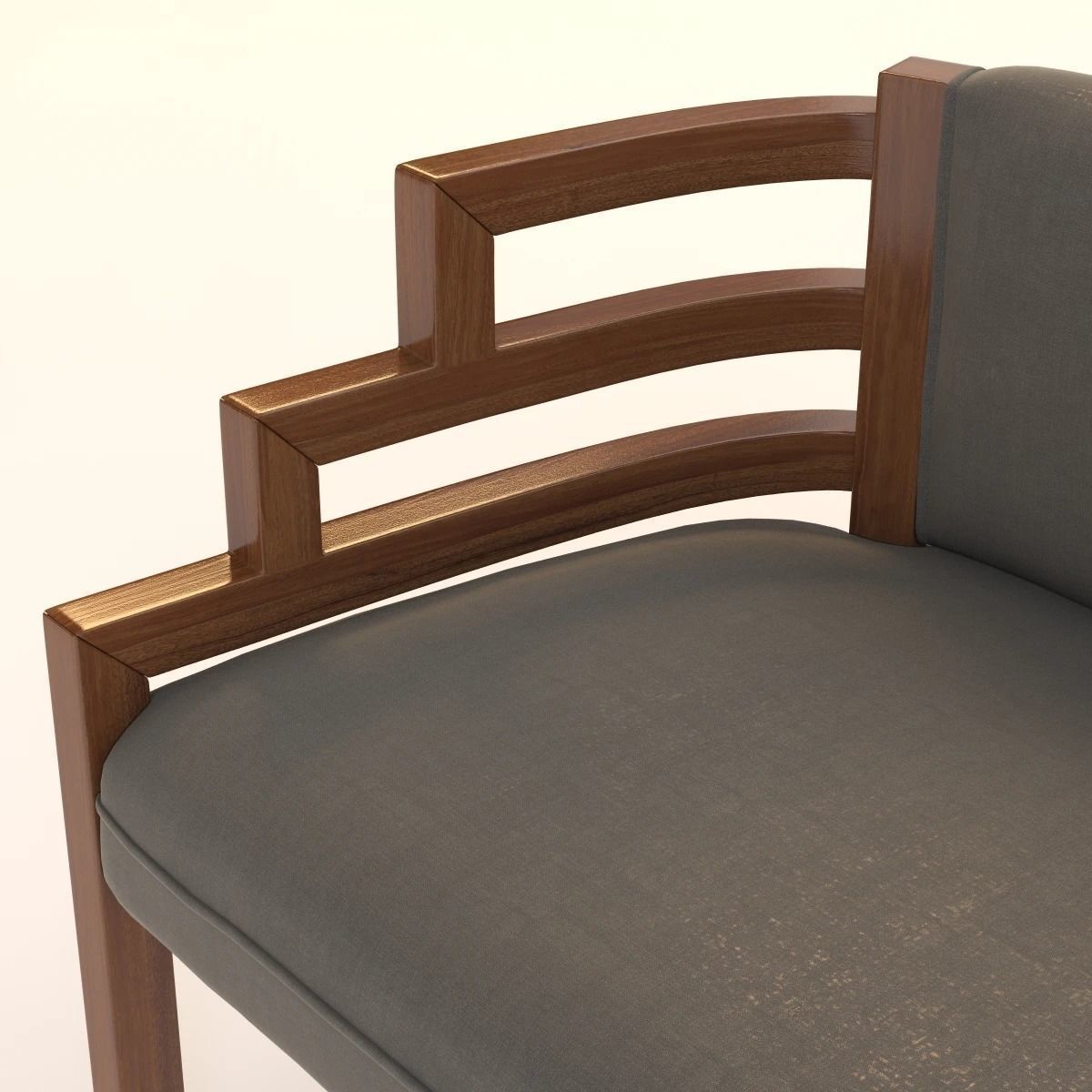Arizona Biltmore Hotel Settee Sofa 3D model_4