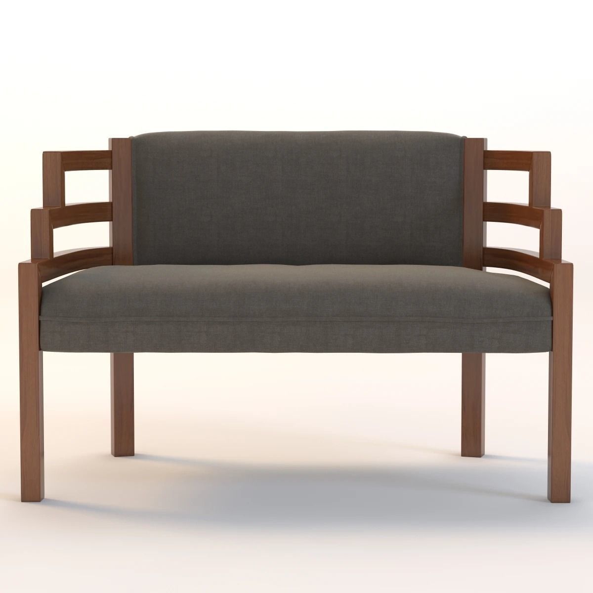 Arizona Biltmore Hotel Settee Sofa 3D model_7
