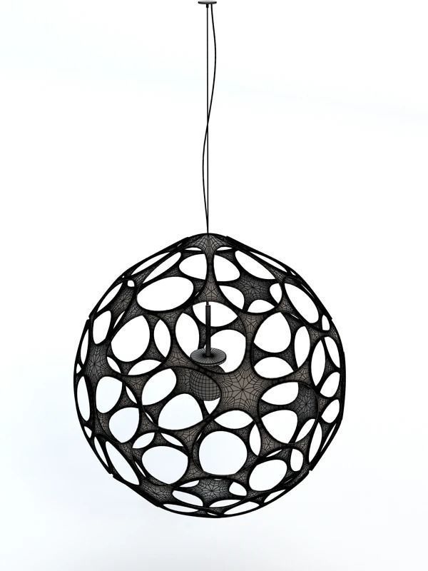 Aristocratic Lamp 3D model_2