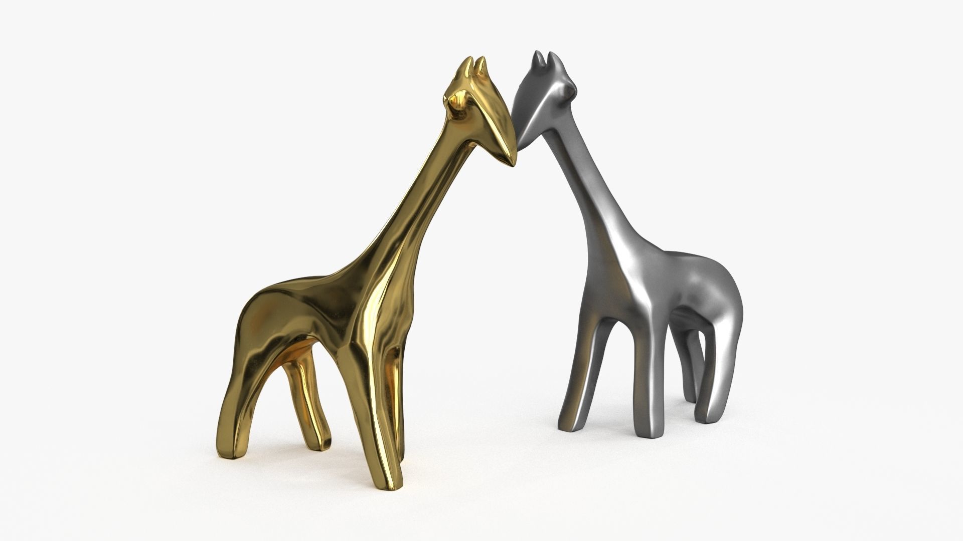 Animals Figurines Statuette 3D Model Collection_26