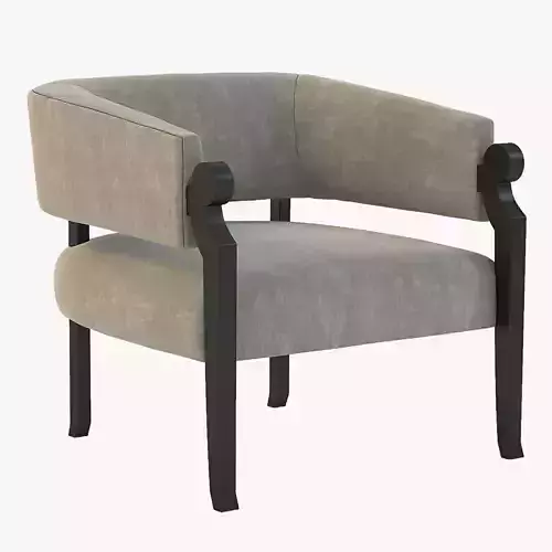 Amir Khamneipur Curved Armchair