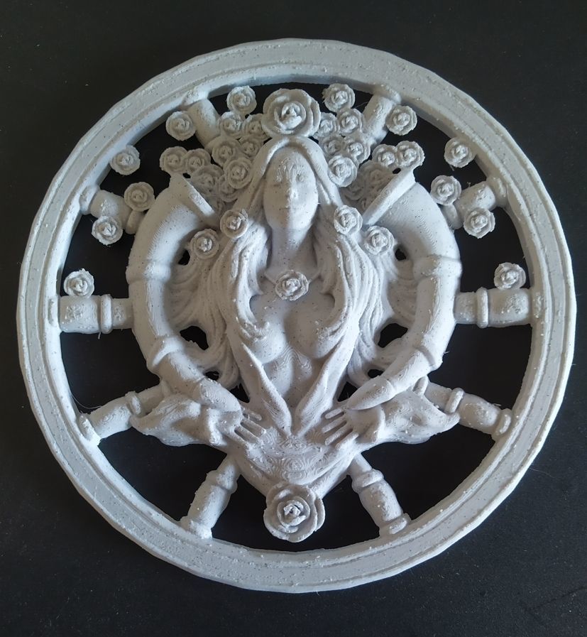 Amulet of Fortuna 3D print model_6