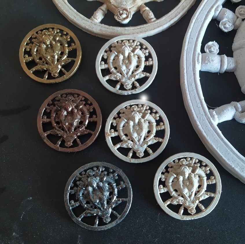 Amulet of Fortuna 3D print model_3