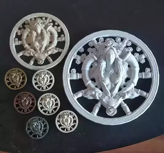 Amulet of Fortuna 3D print model