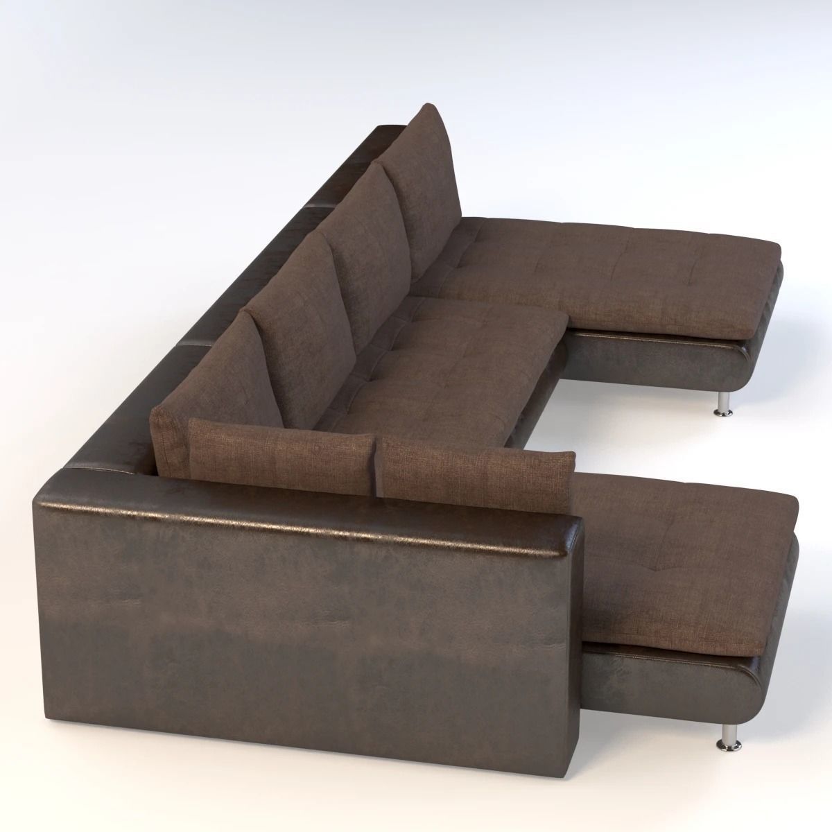 Accusani U Sofa 3D model_1