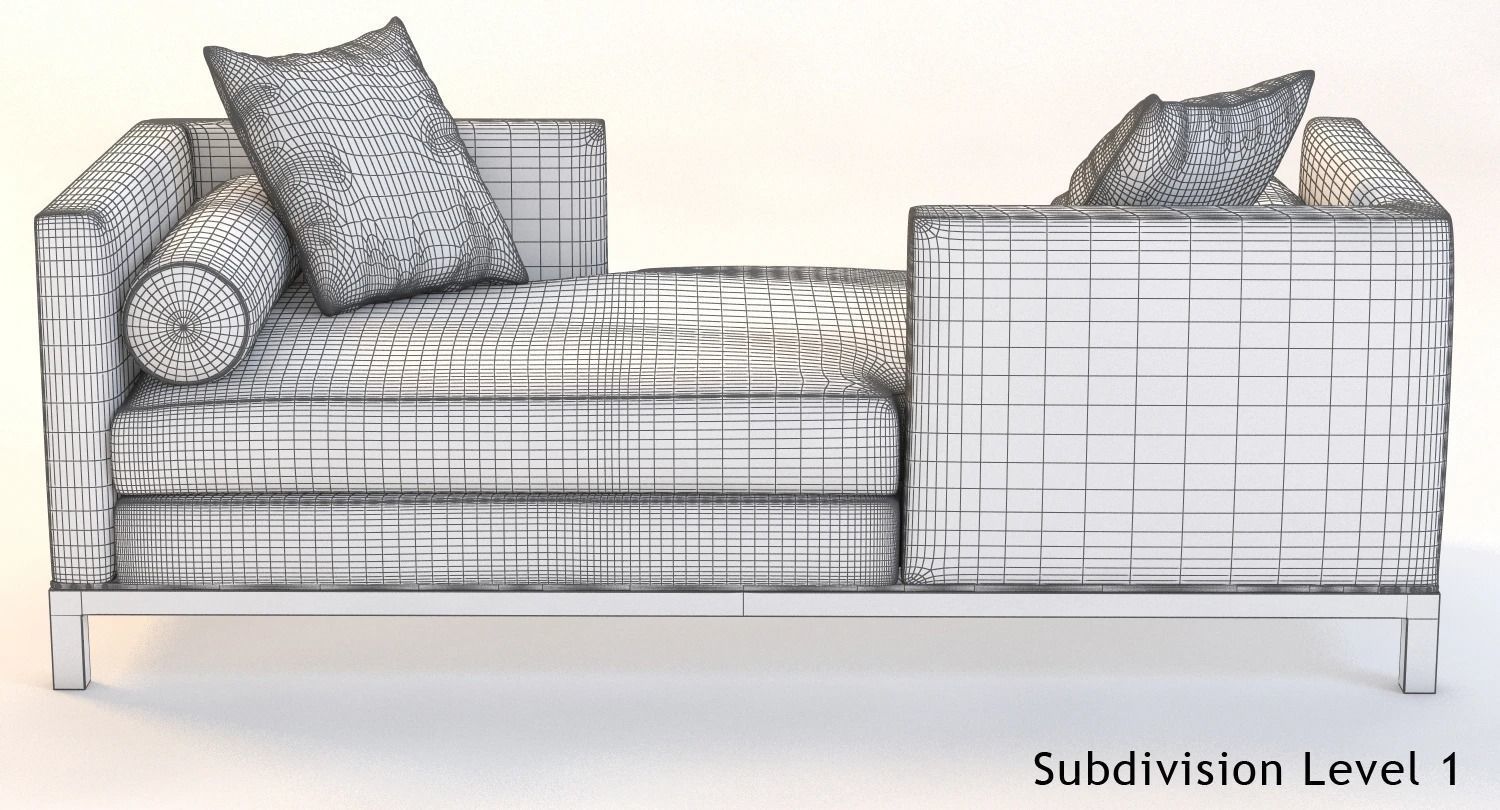 Lounge Sofa 2725 by Arudin 3D model_11