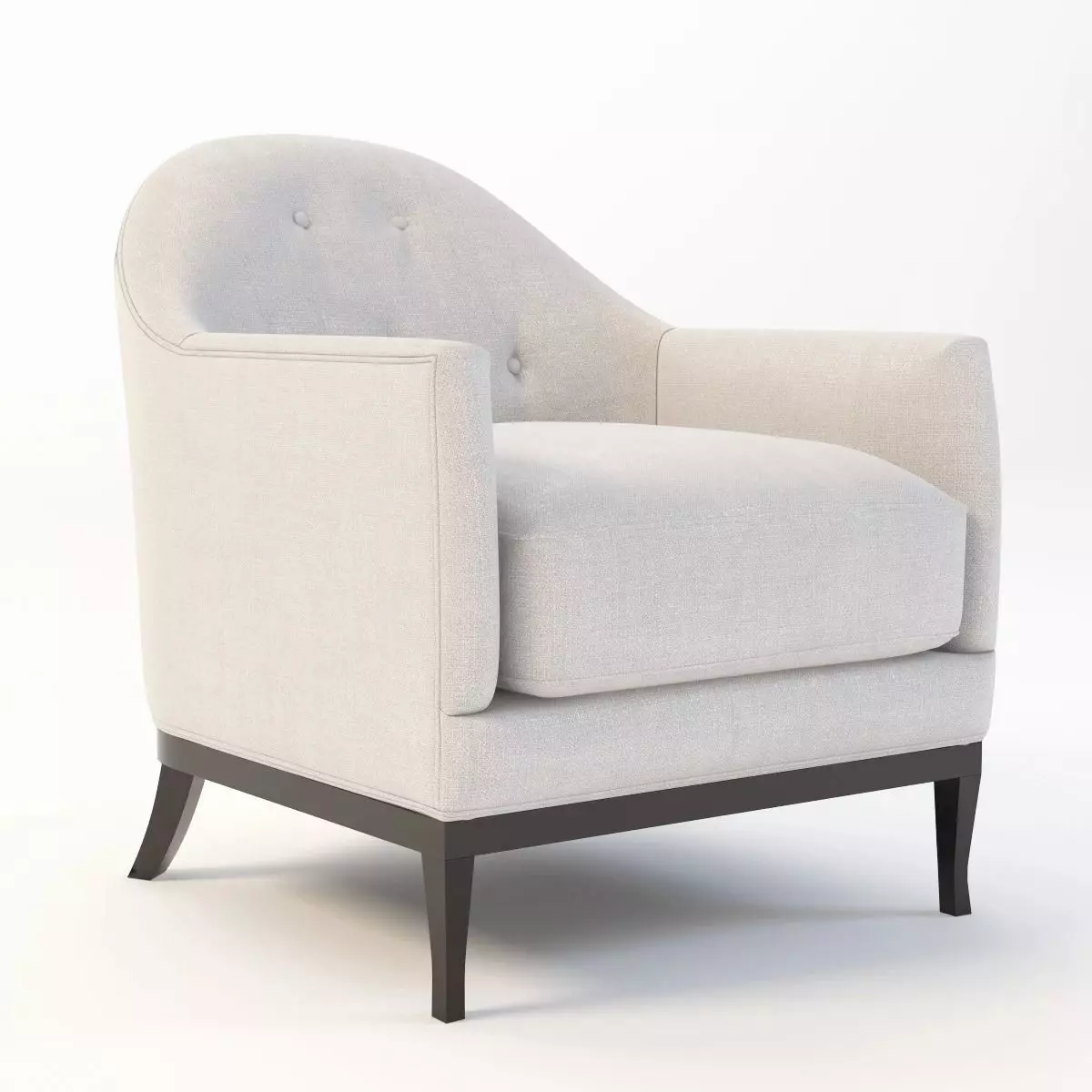 Lounge Occasional Chair 615 by Arudin 3D model