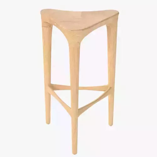 2 By 3 Wood Stools Geiger