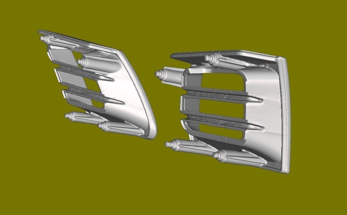 Honda Prelude  air intake 3D print model_3