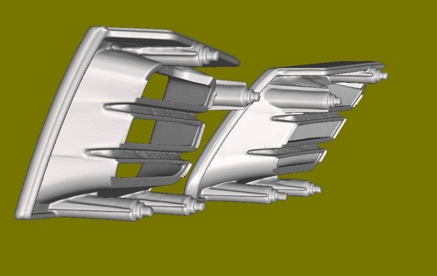 Honda Prelude  air intake 3D print model_5