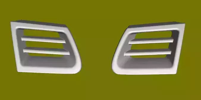 Honda Prelude  air intake 3D print model