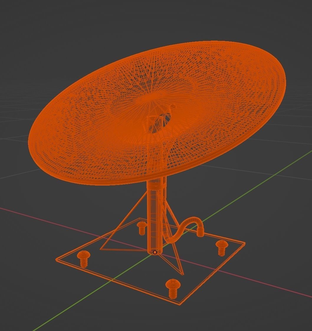 Satellite antennas 3D model_21