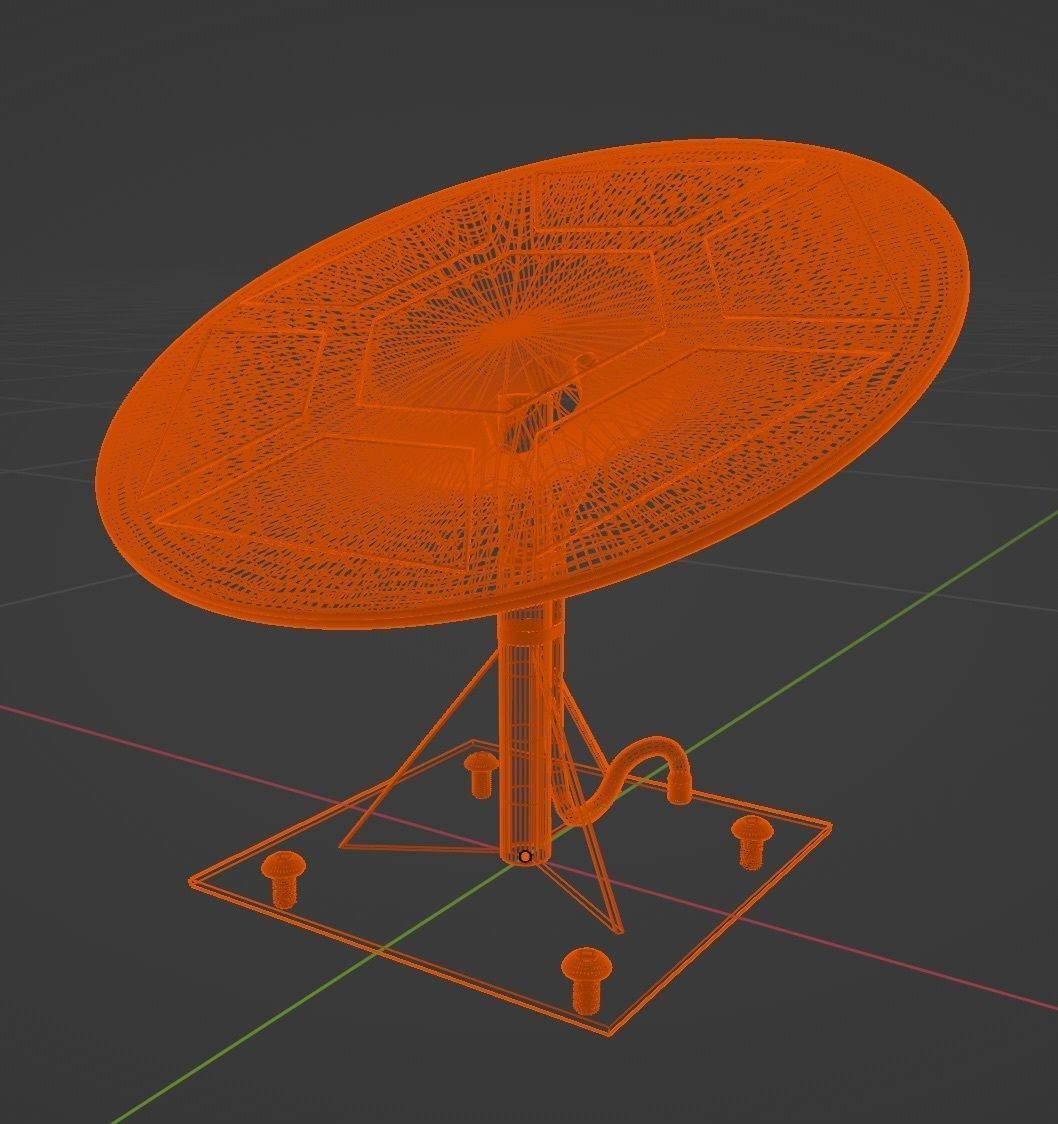 Satellite antennas 3D model_28