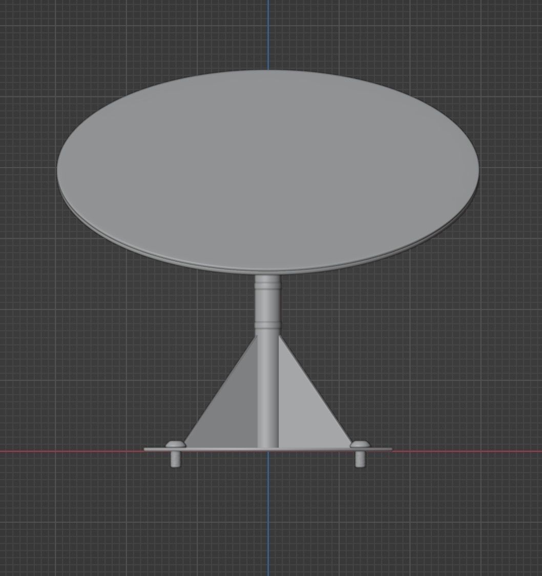 Satellite antennas 3D model_6