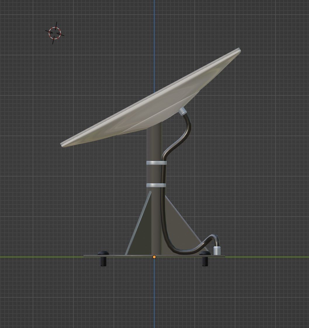 Satellite antennas 3D model_25