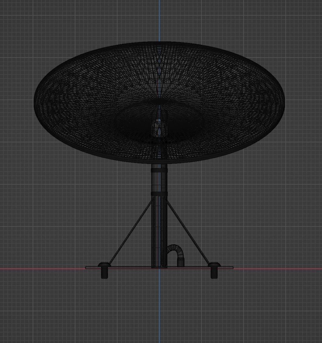 Satellite antennas 3D model_9