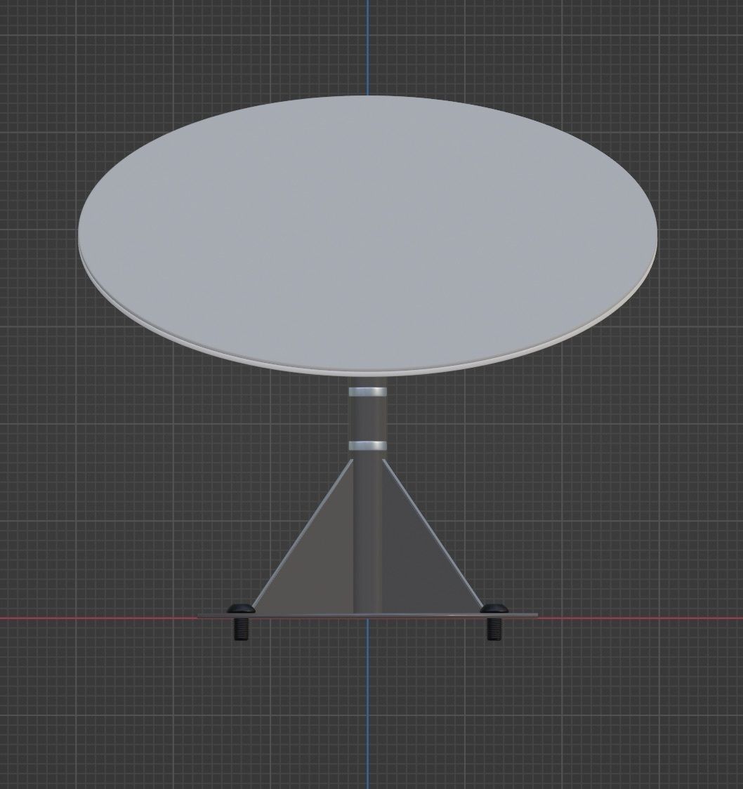 Satellite antennas 3D model_3
