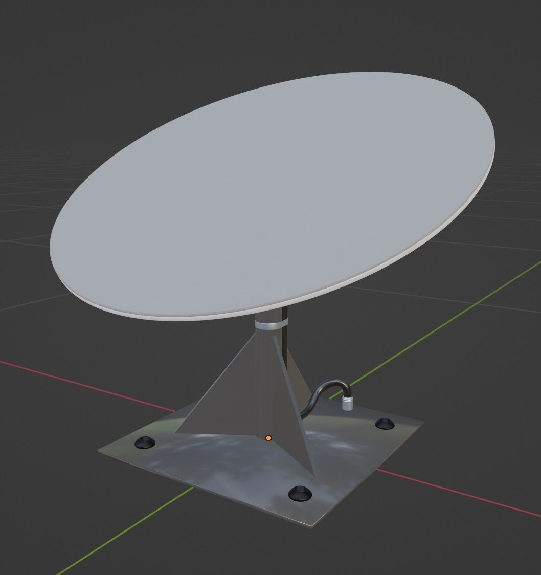 Satellite antennas 3D model_20