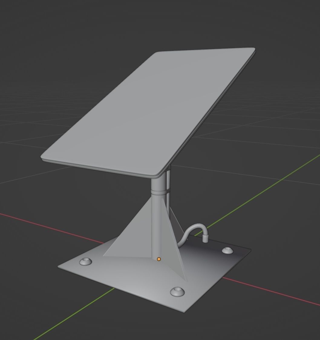 Satellite antennas 3D model_18