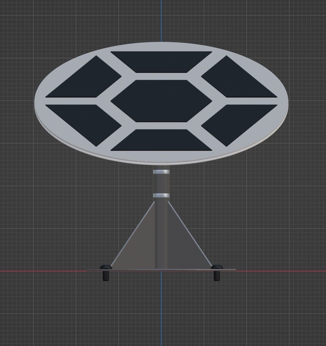 Satellite antennas 3D model_8