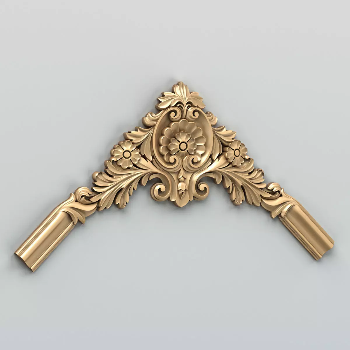 Corner decor 024 3D model