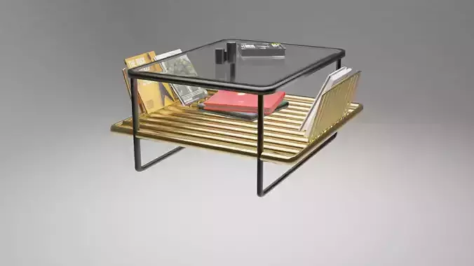 black coffee table