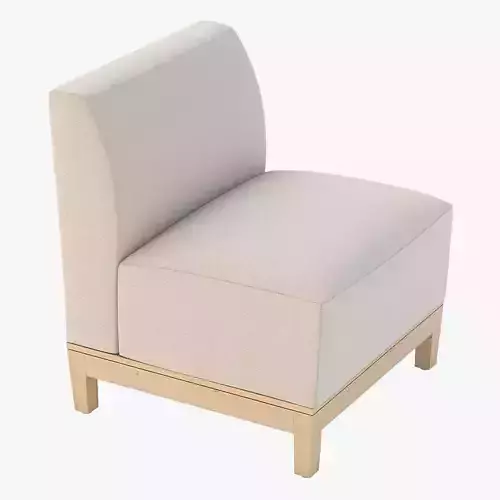 Brava Platform Chair Armless 860-11