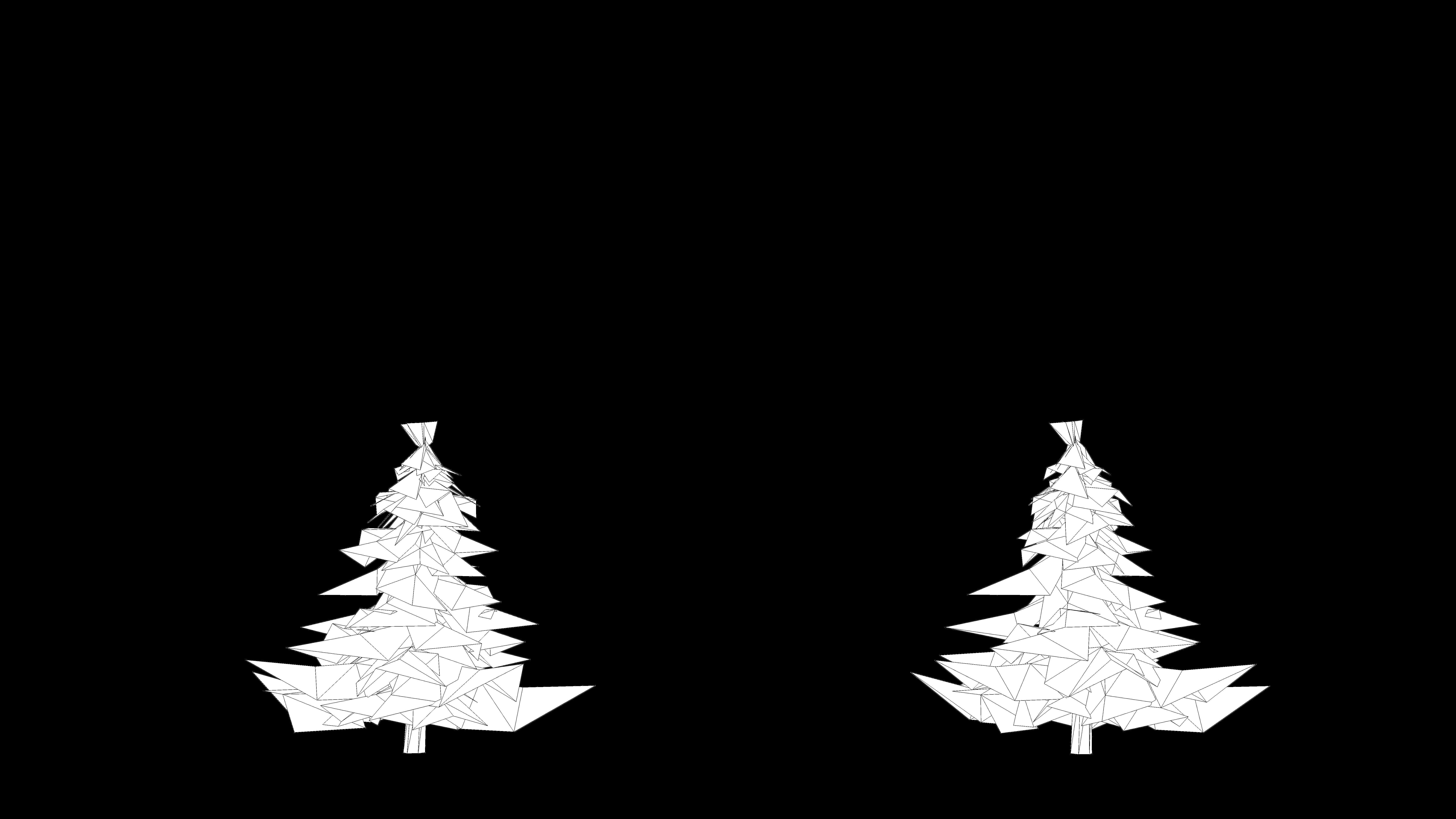 Fir Trees - Game Ready Low-poly 3D model_8