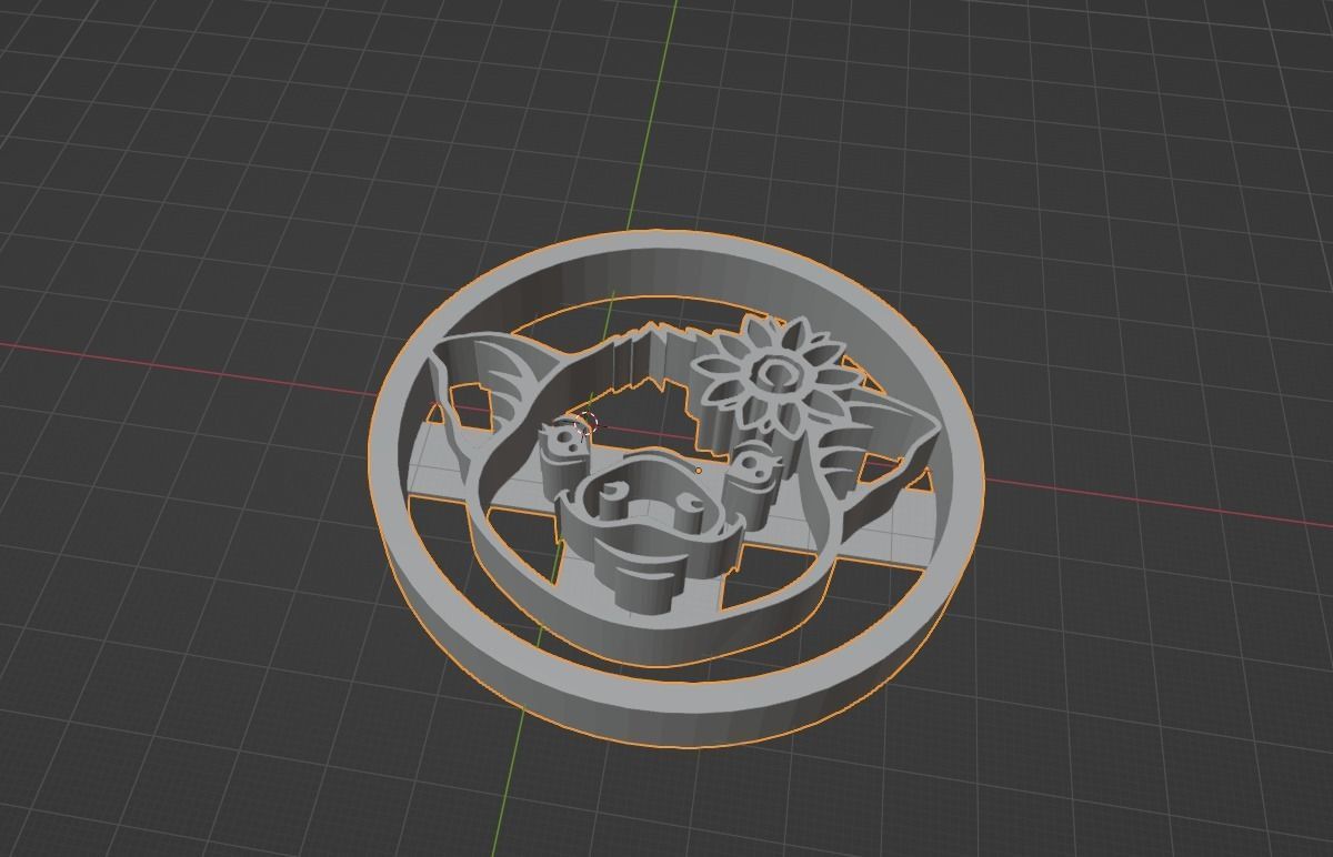 Pig Cookie Cutter 3D print model_2