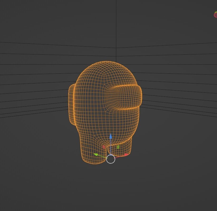 Character robot lamp Free 3D model_2