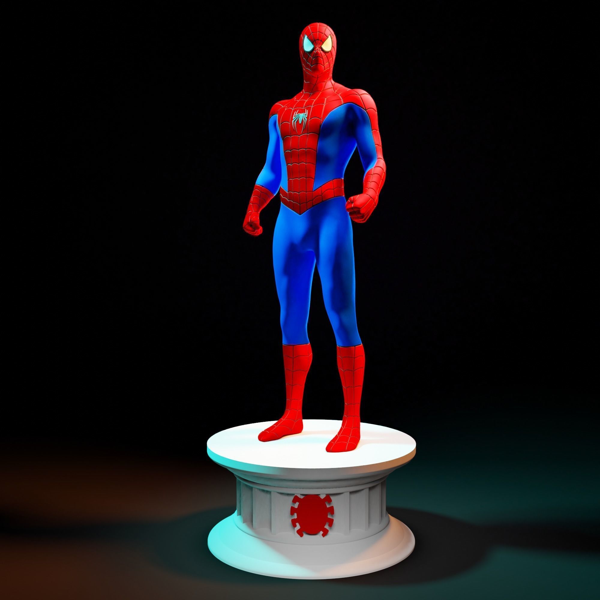 Classic Spiderman 3D print model_2