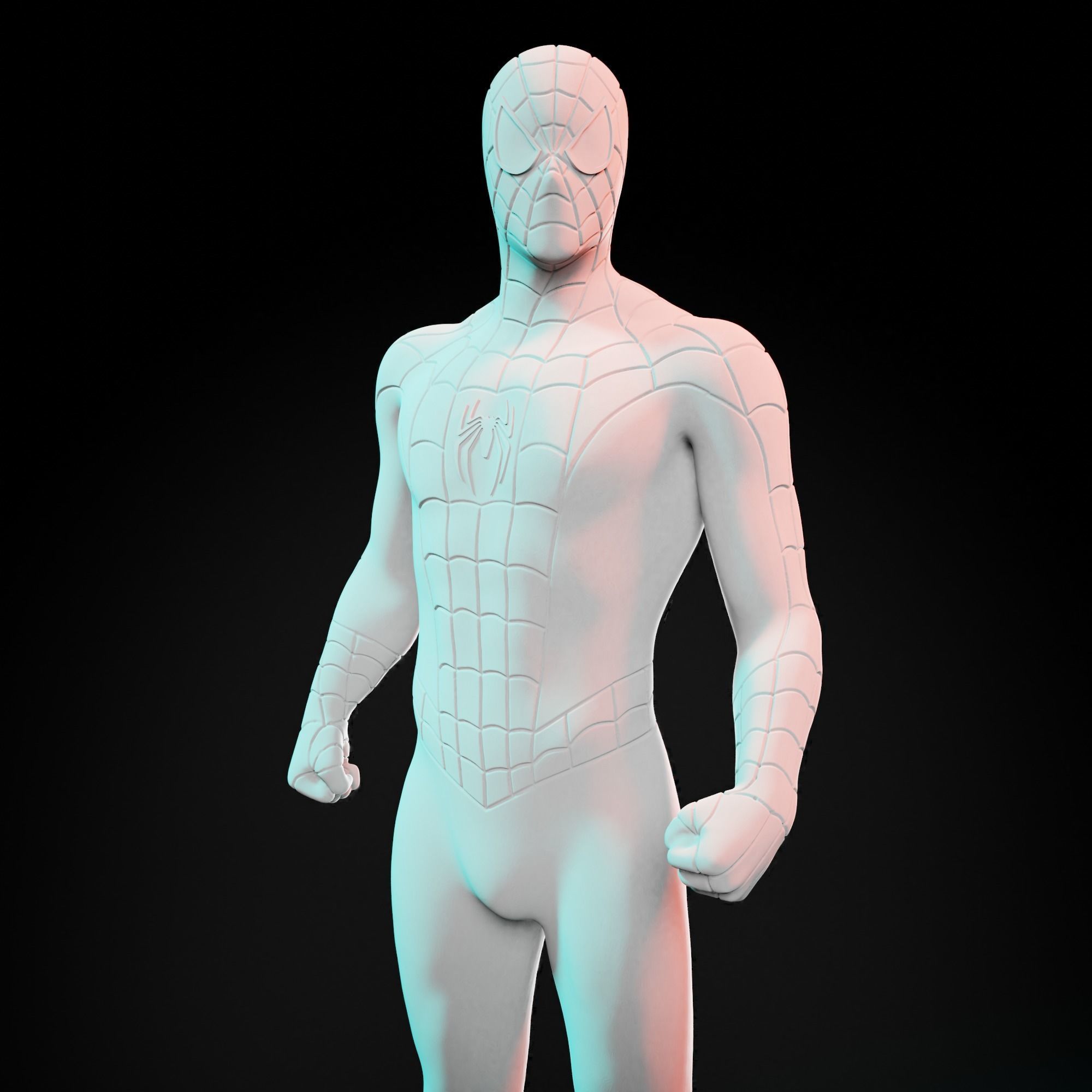 Classic Spiderman 3D print model_1