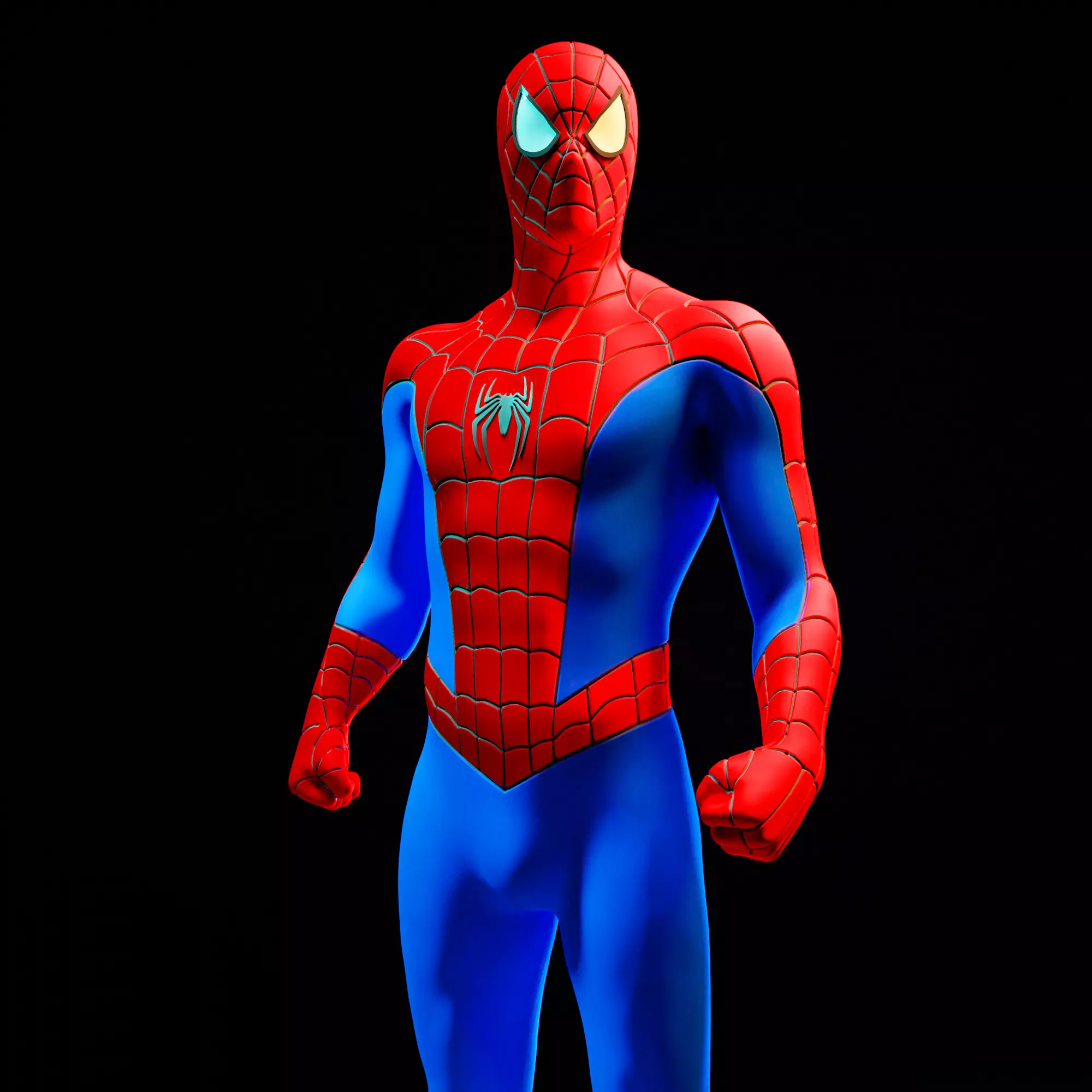 Classic Spiderman 3D print model_0