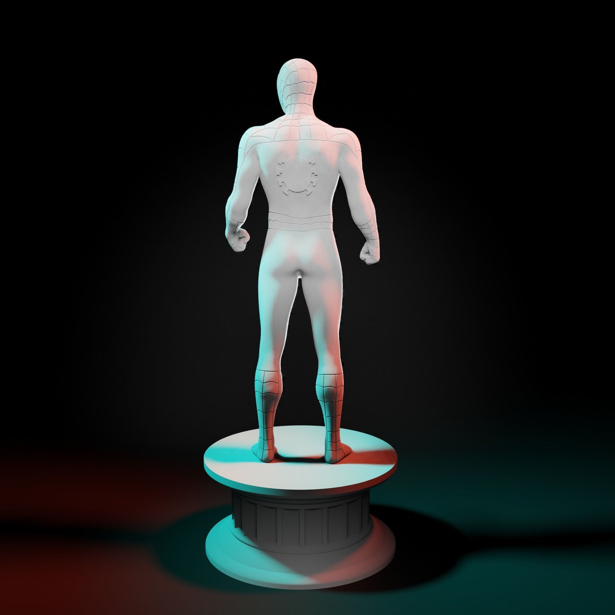Classic Spiderman 3D print model_5