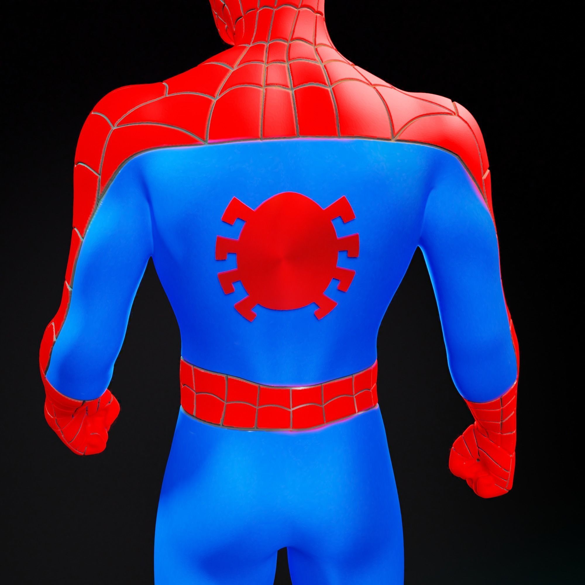 Classic Spiderman 3D print model_9