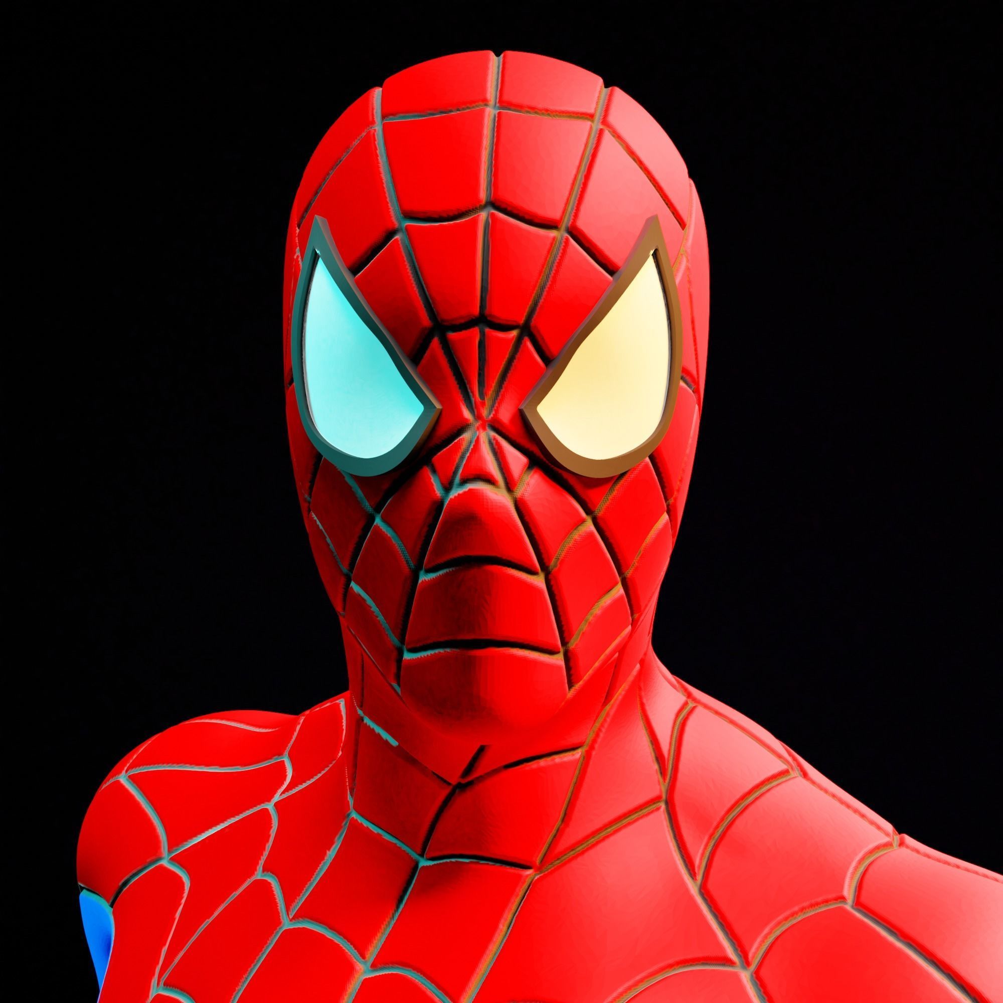 Classic Spiderman 3D print model_8