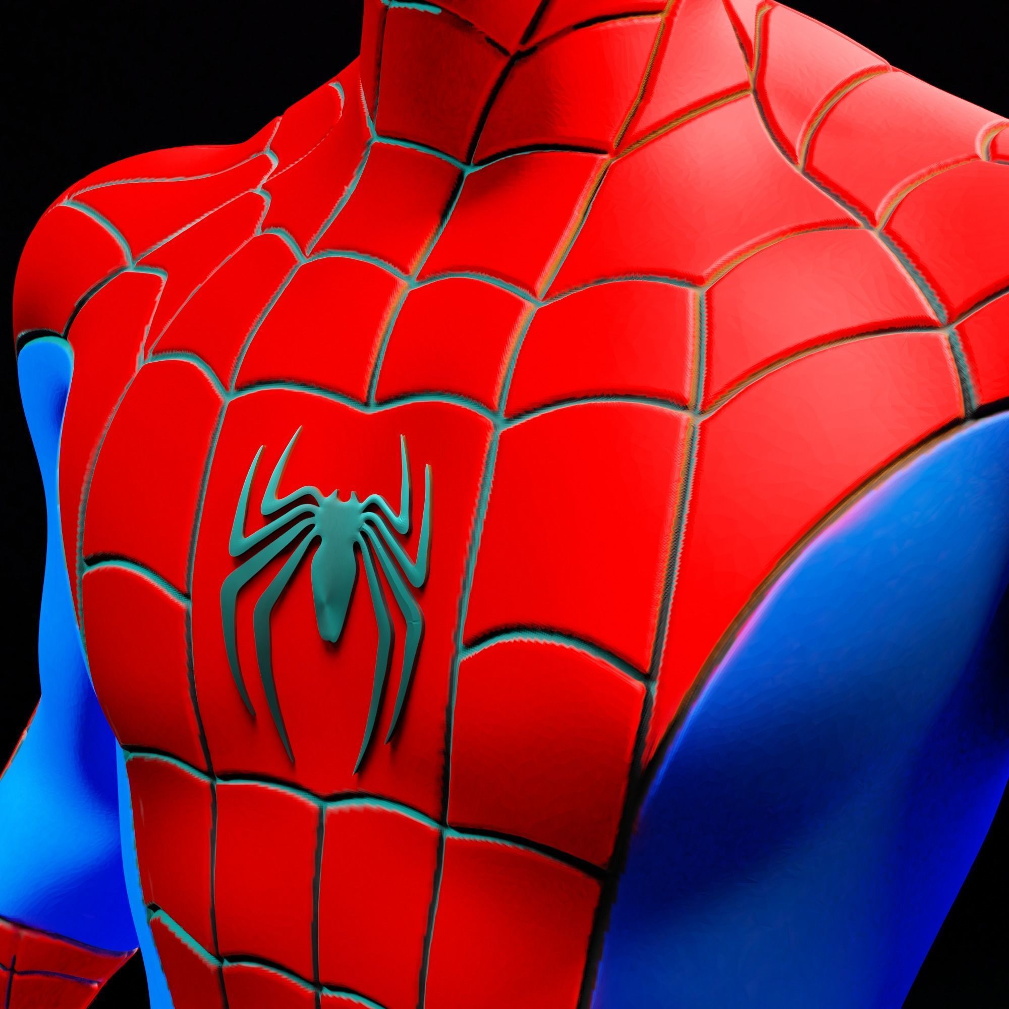 Classic Spiderman 3D print model_10