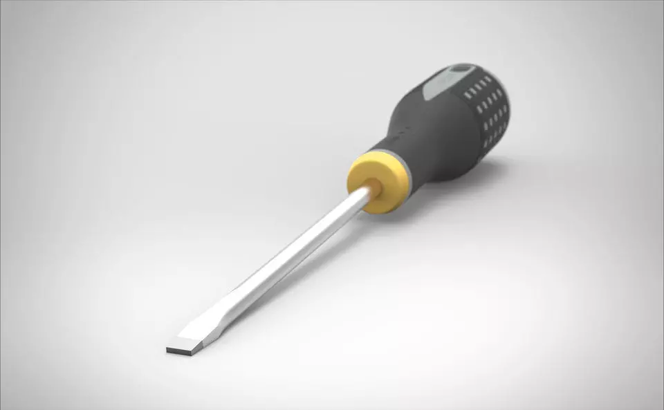 Bahco flathead screwdriver Free 3D model_0