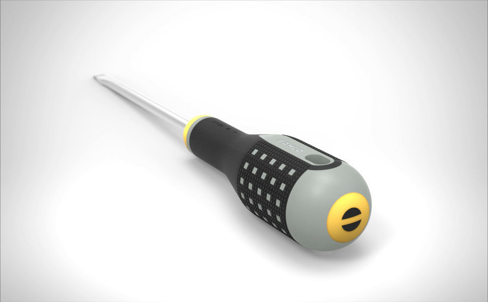 Bahco flathead screwdriver Free 3D model_1
