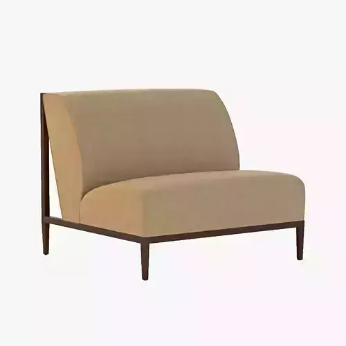 Bolier Rosenau Slat Back Lounge Chair 52002