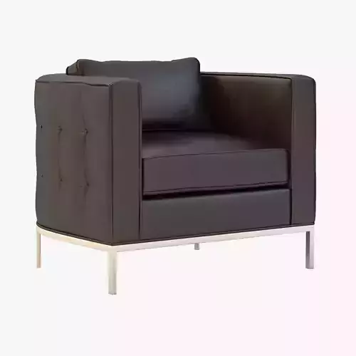 Bolier Domicile Tufted Curved Back Lounge Chair 62047