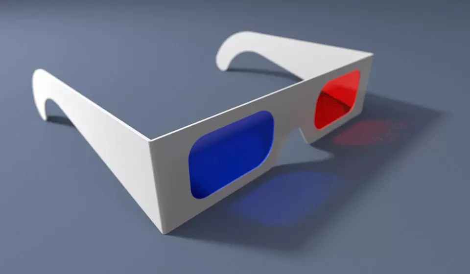 3D glasses Free 3D model_0