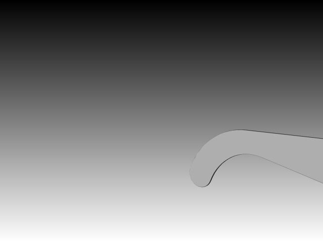 3D glasses Free 3D model_4