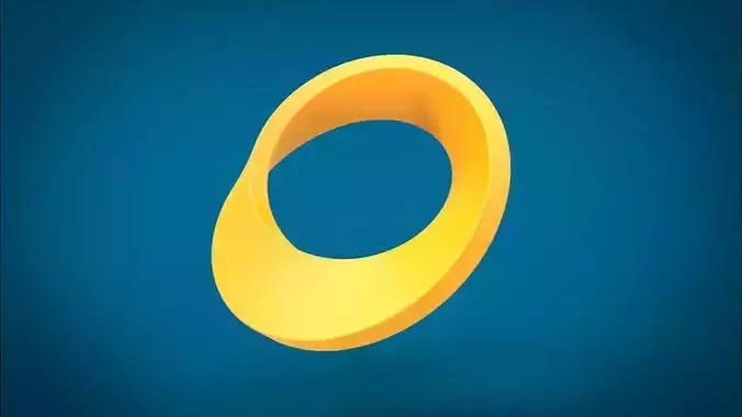 Mobius band Free 3D model