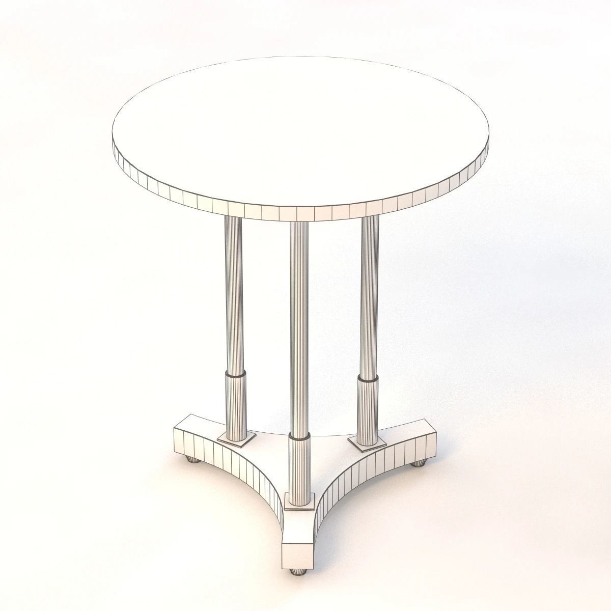 Bolier Classics Spot Table 93009 3D model_4