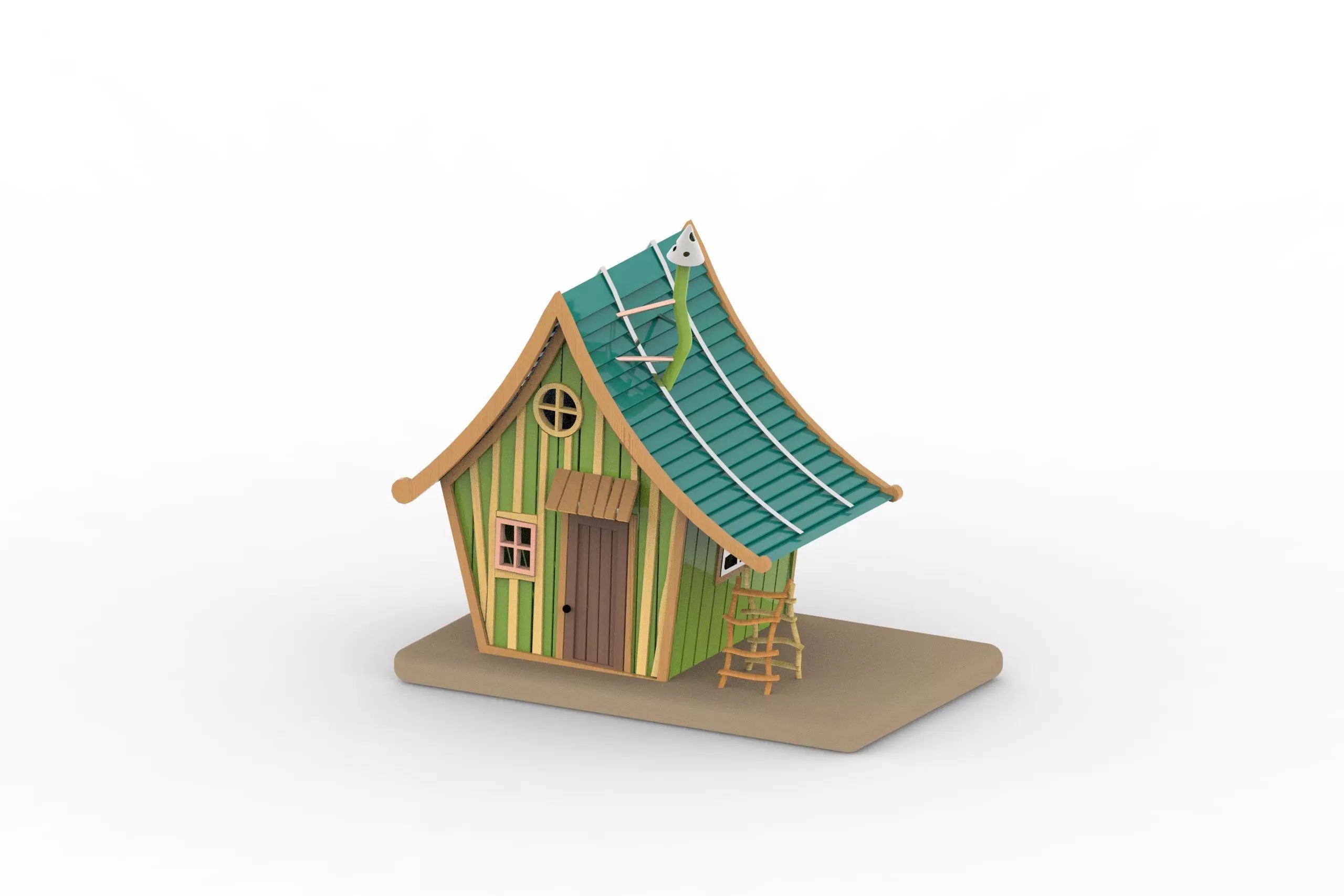 Hobbit House Concept 3d Model   3D model_0