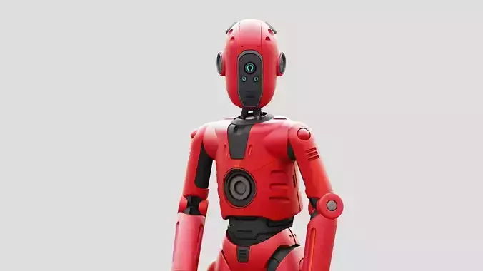 PROTOCOL DROID C-5 DS  RIGGED 3D model