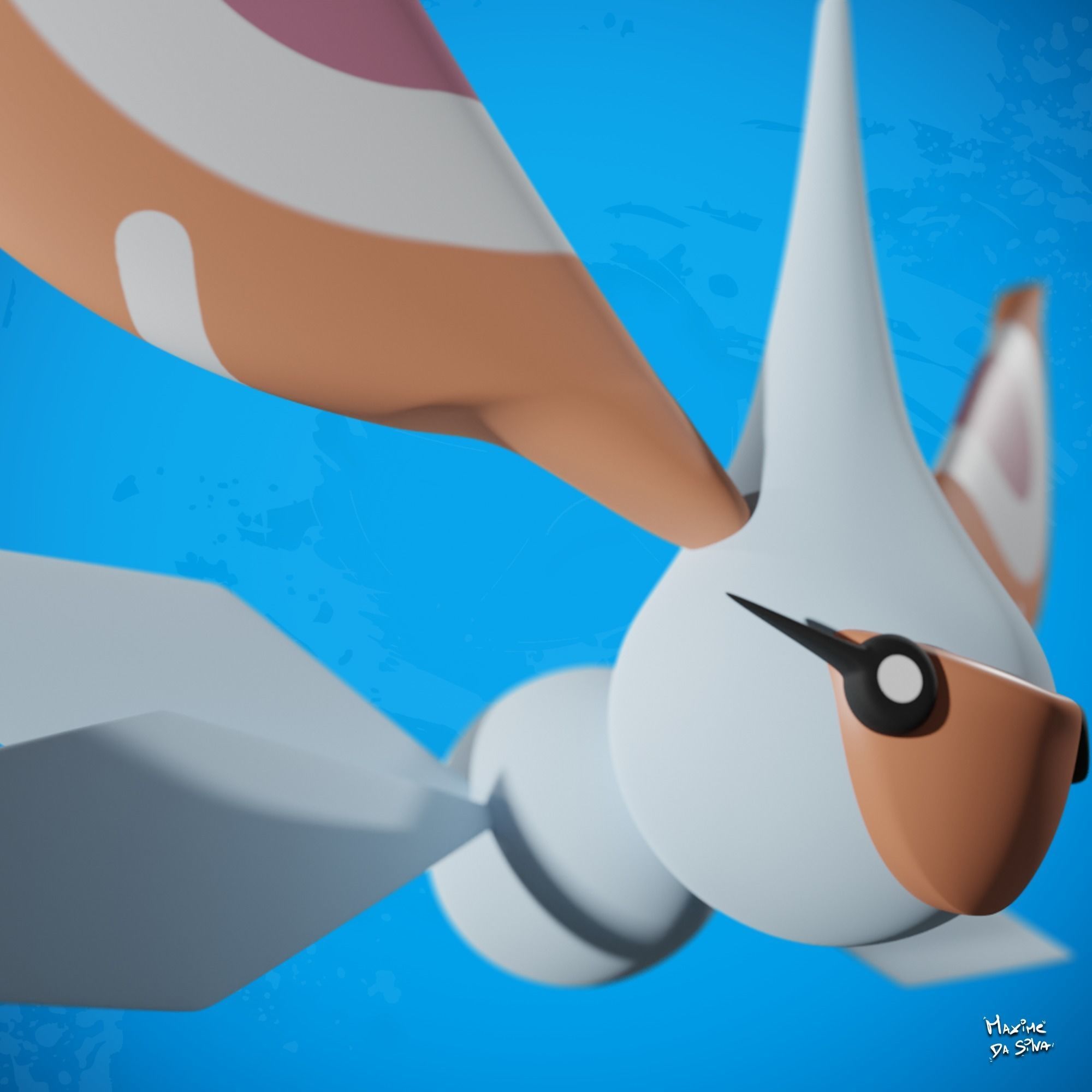 Masquerain - Pokemon 3D model | CGTrader