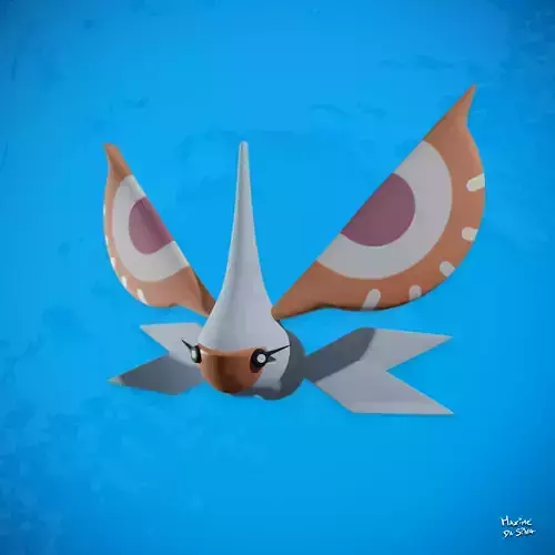Masquerain - Pokemon 3D model