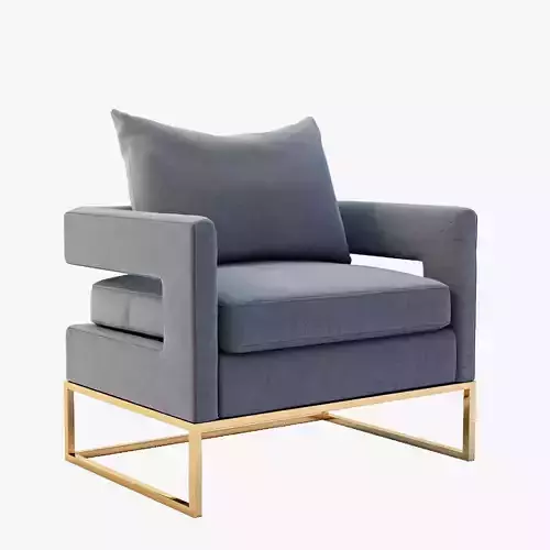 Bevin Velvet Accent Chair